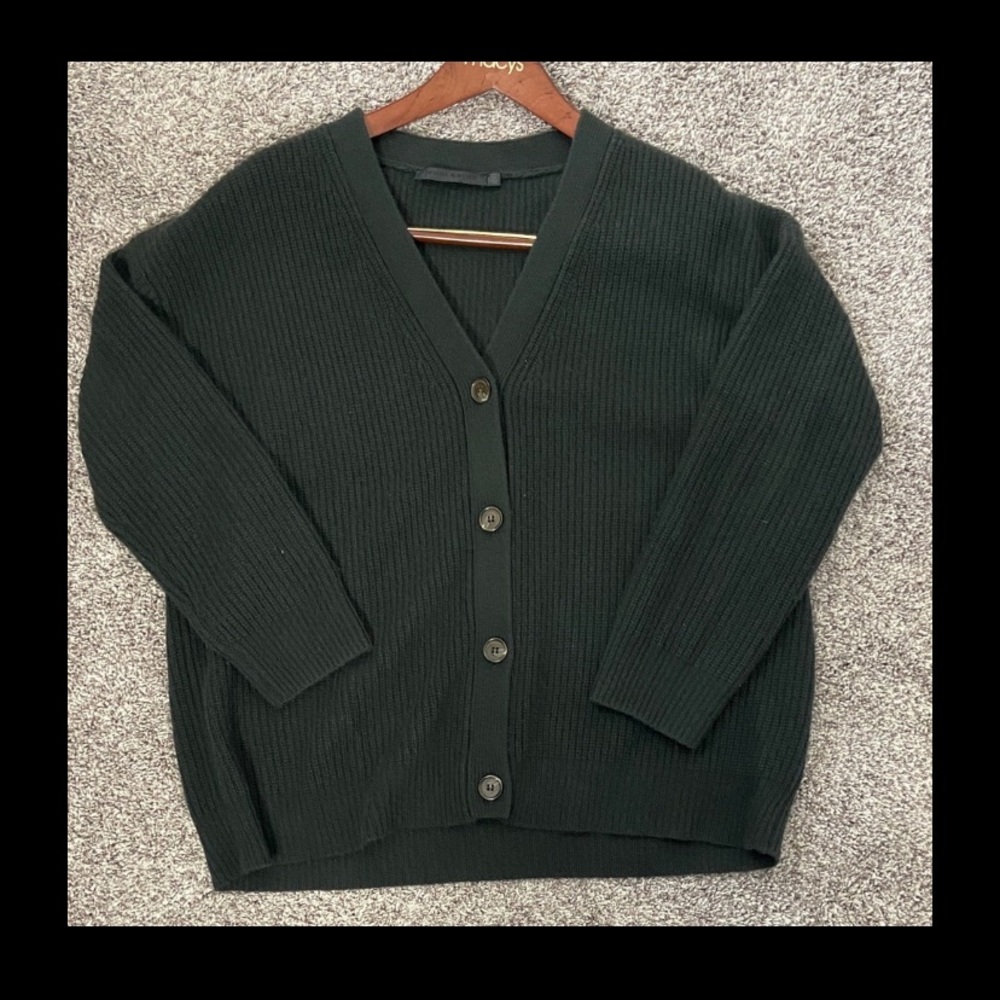 Jenni Kayne Cashmere Cocoon Cardigan in a gorgeous dark Grey XS